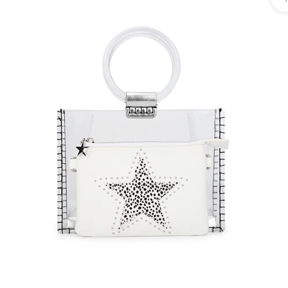 vintage havana mini molly stadium bag in white cheetah - Picture 2 of 6